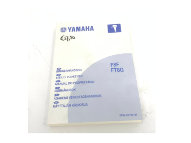 USED: Yamaha instructieboekje - manual F8F/FT8G 6FW-28199-84